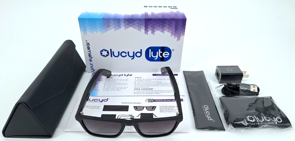 Lucyd Lyte Dynamo LCD006-20 | Bluetooth Audio Smart Glasses