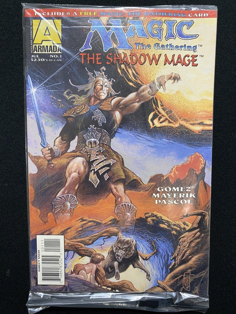 Armada Comics Magic the Gathering The Shadow Mage July Issue No. 1 New