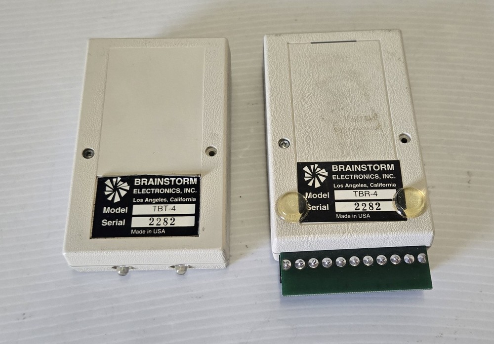 Brainstorm Electronics Communicator TBT-4 TBR-4 Remote Talk Back System