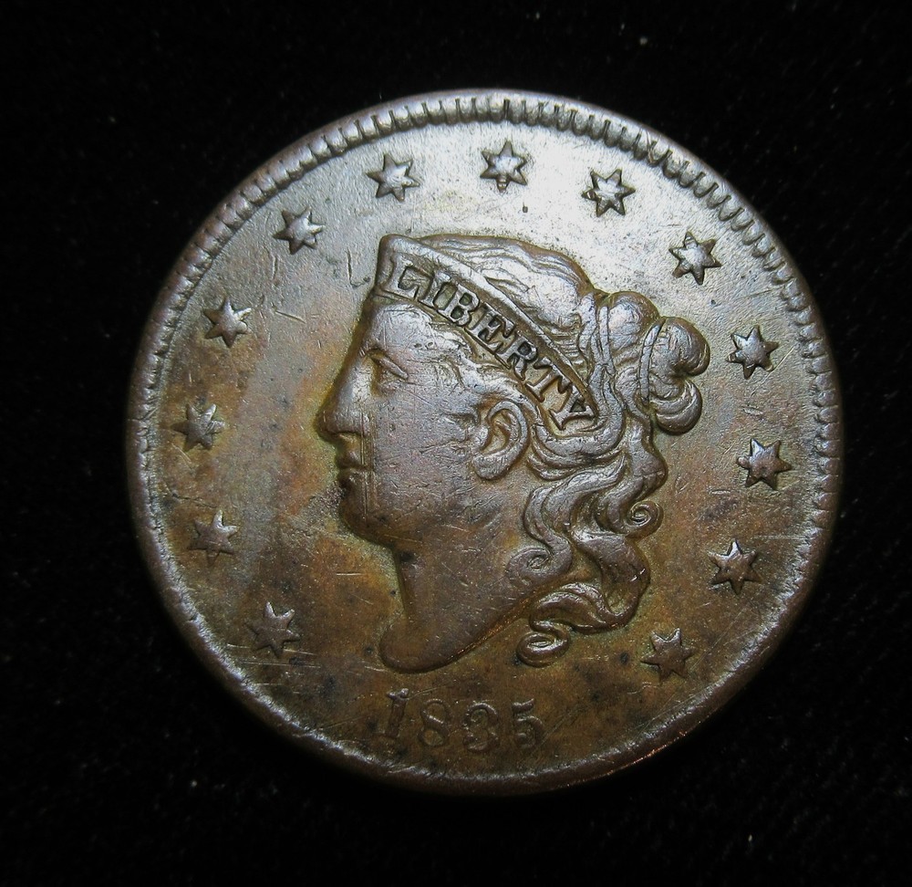 1835 Large Cent High Grade