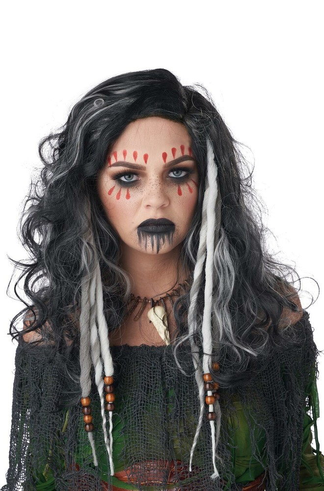 Steampunk Ghost Clip-In Dreads (Grey)