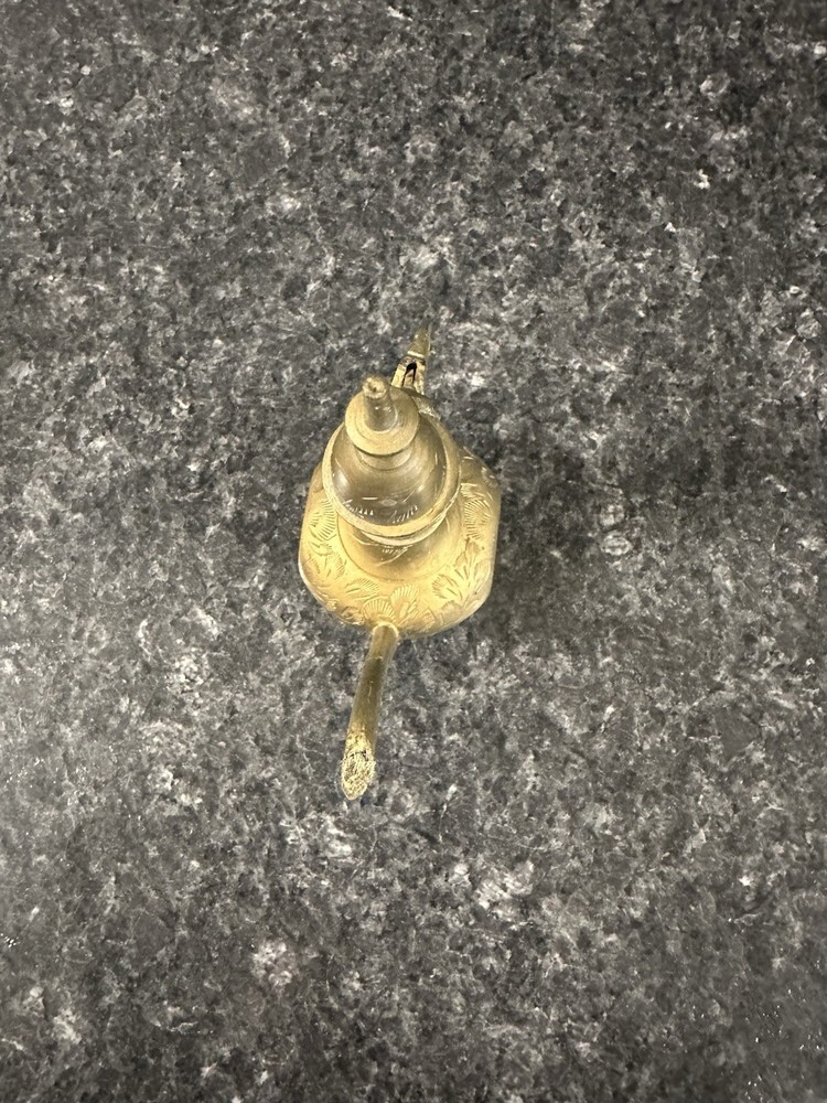 Miniature Solid Brass Pot Pitcher Made in India