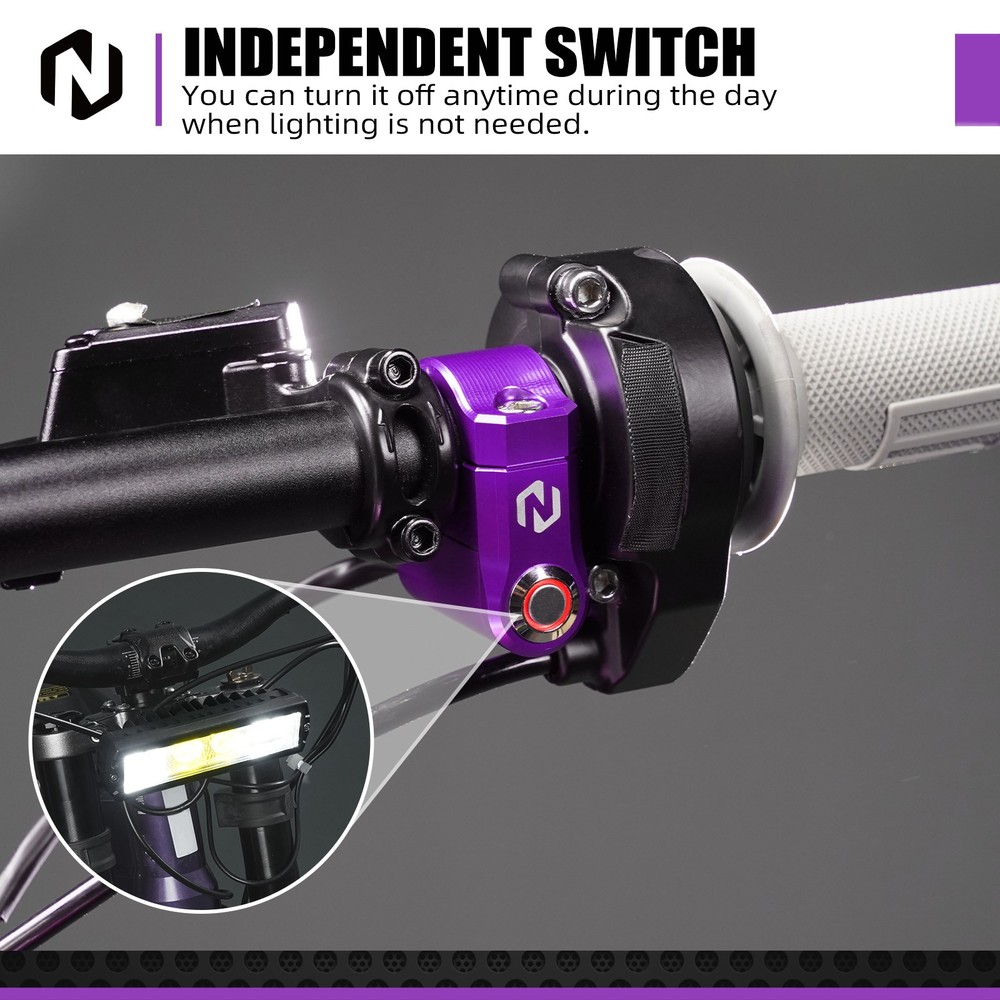 NICECNC Plug and Play Headlight Light Switch Kit For Surron light bee X S L1E