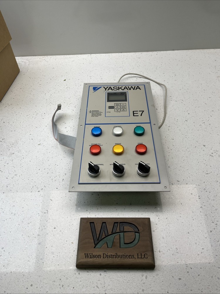 Yaskawa Bypass Operator Interface Part UTC000037 - Removed From Yaskawa E7BVB052