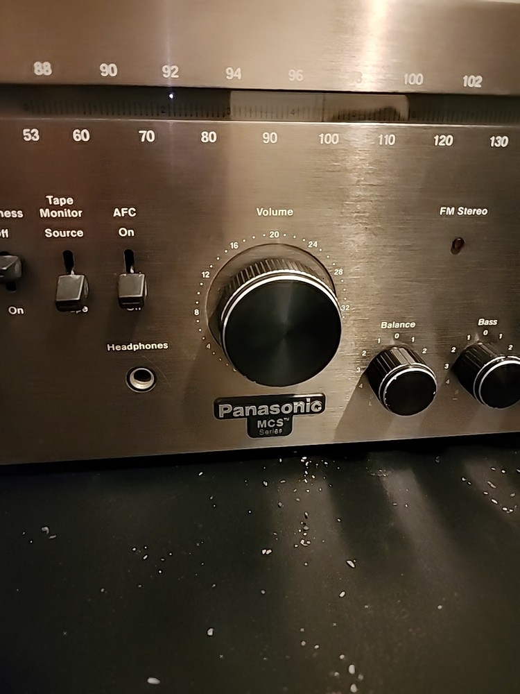 Panasonic MCS Series Matched Component System Belt Drive Turntable 683-2000