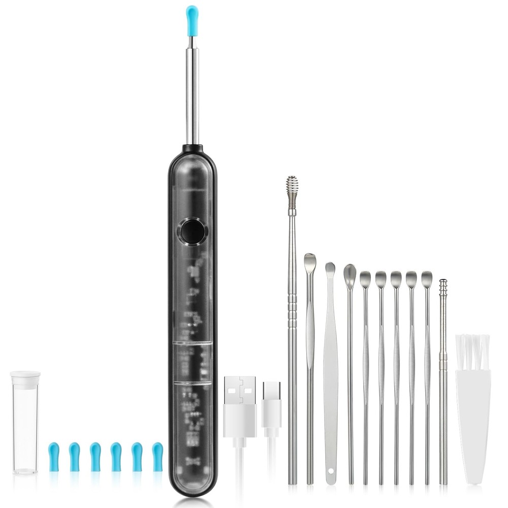 FoxSync 5MP 2560x1920 HD Ear Wax Removal Tool with Camera – Includes...