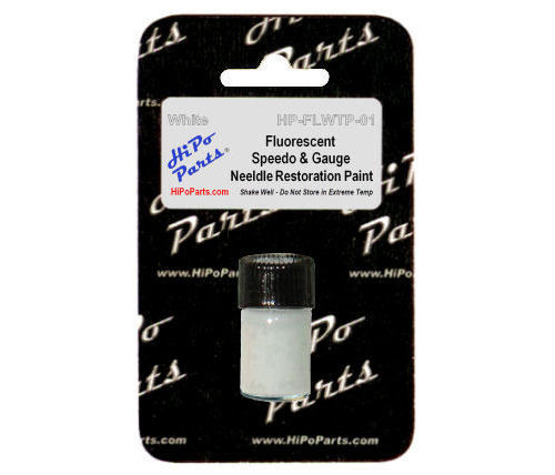 Fluorescent White Speedo & Gauge Needle Paint