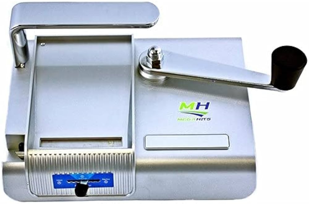 Mega Hits Manual Injector Adjustable Cigarette Machine | Silver