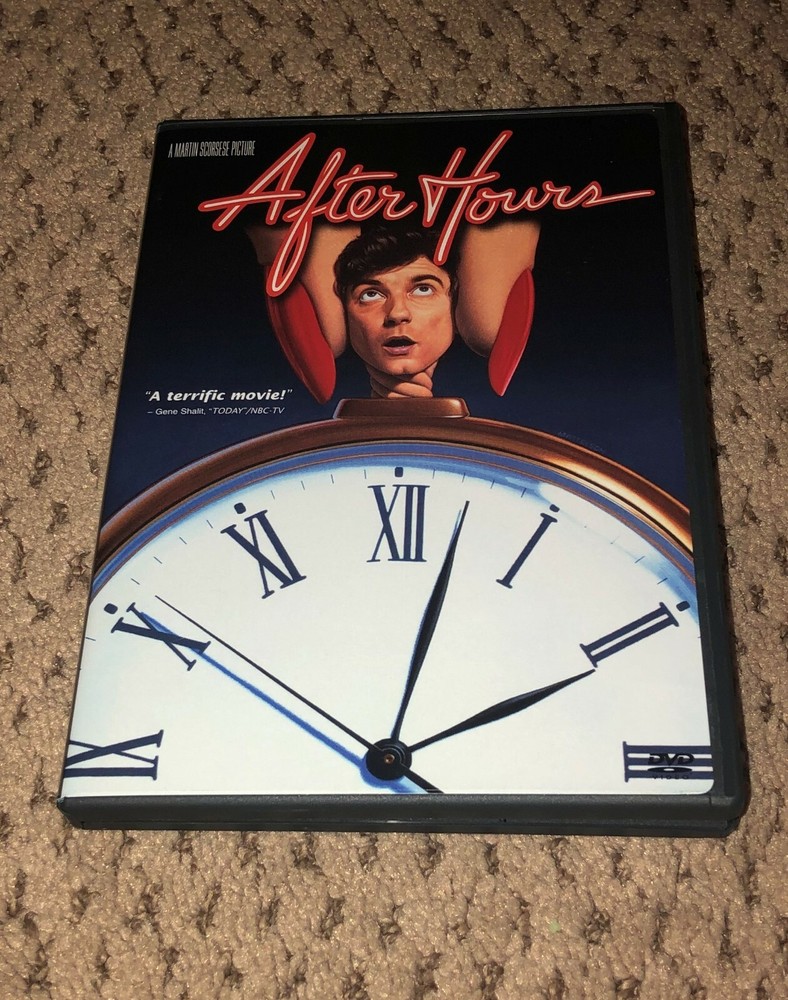 MARTIN SCORSESE SIGNED AFTER HOURS DVD DISC AUTOGRAPH JSA COA