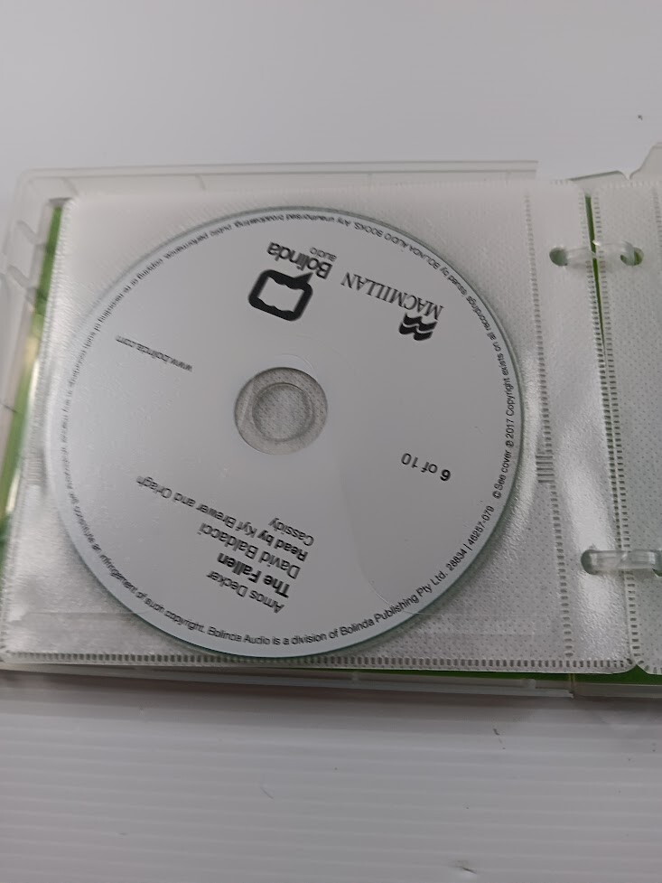 The Fallen by David Baldacci (English) Compact Disc Book