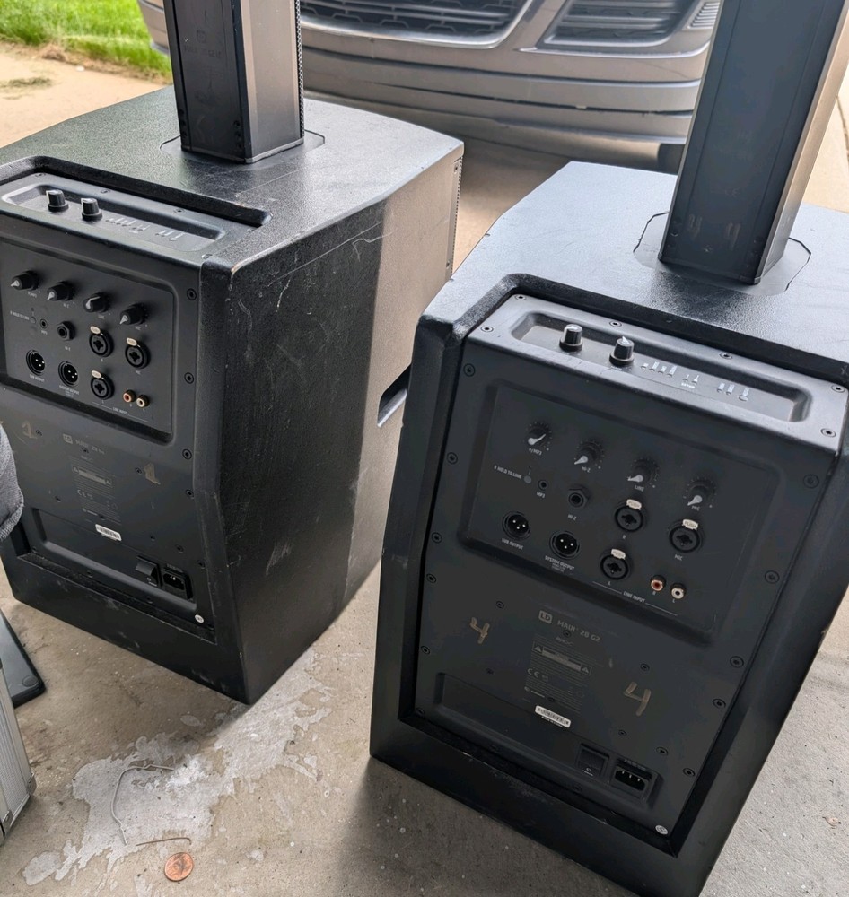 LD Systems Maui 28 G2 Black Active Column PA System
