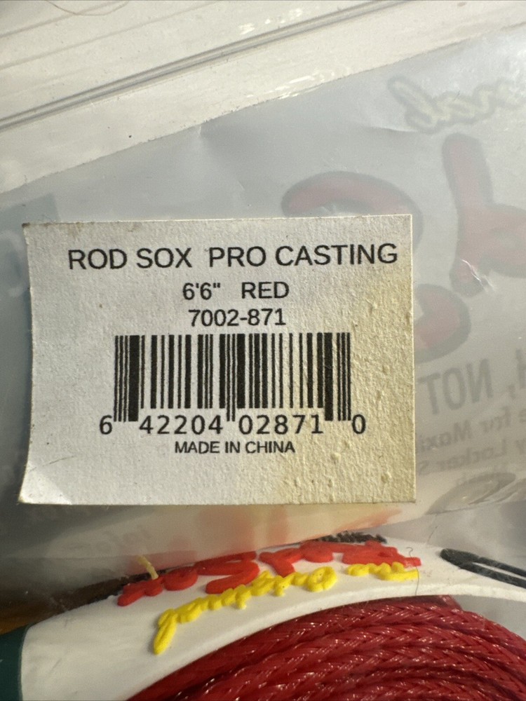The Original Rod Sox Casting 6’6” Protector Red