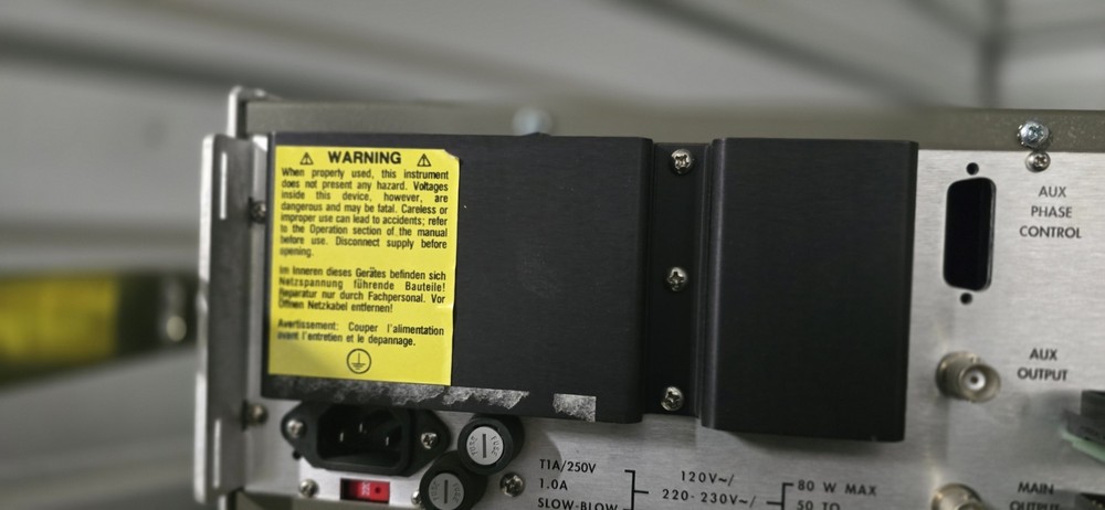 Programmed Test Sources PTS D500 Frequency Synthesizer 1–500 MHz (Varian...