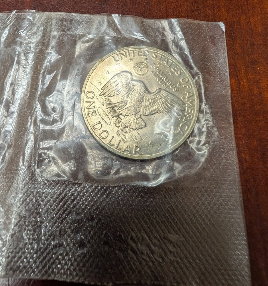 1971 Ike silver dollar