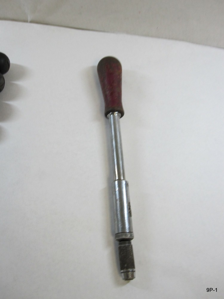 Assortment of 10 Vintage Push Drills & Various Bits