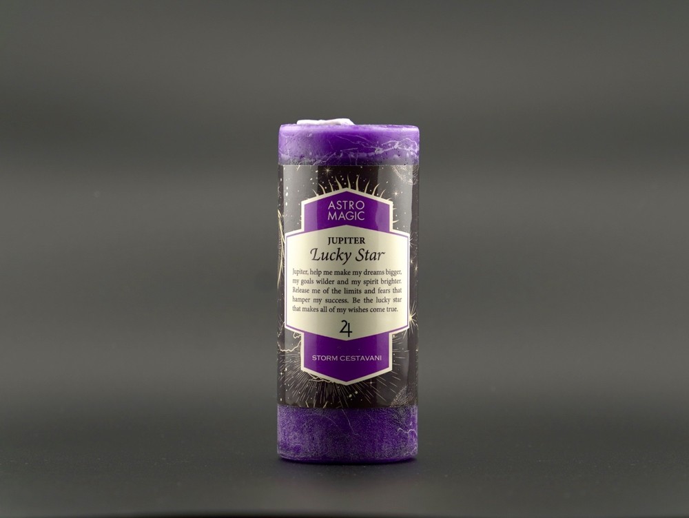 ASTRO MAGIC Jupiter 'Lucky Star' Candle