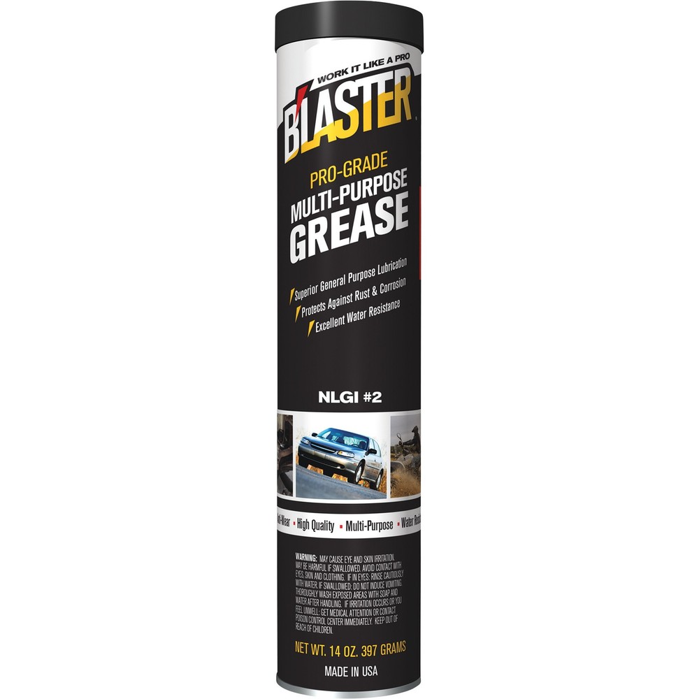 Blaster Multi-Purpose Grease, Pro-Grade, 14 Oz., Model# GR-14C-MP