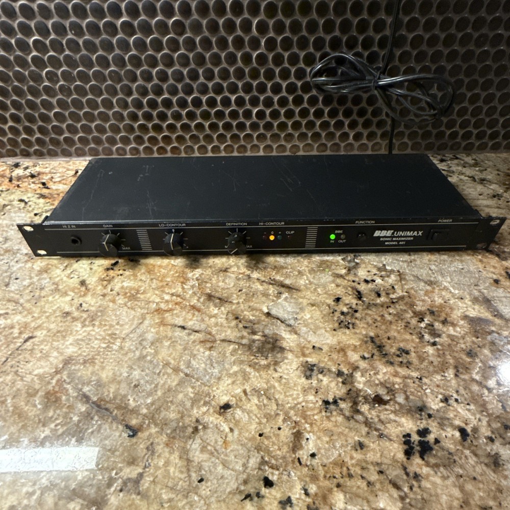 Rare BBE Unimax SONIC MAXIMIZER Model 401