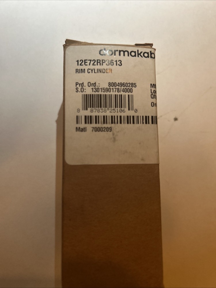 Rim Cylinders