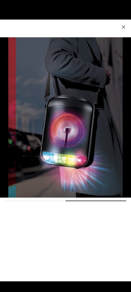 Brookstone 360 Karaoke Speaker Plus Microphone