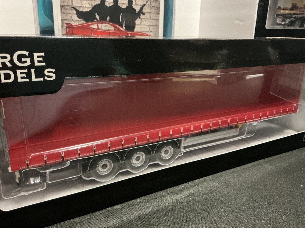 1/32 MARGE MODLES PACTON CONTAINER TRAILER PLAIN RED