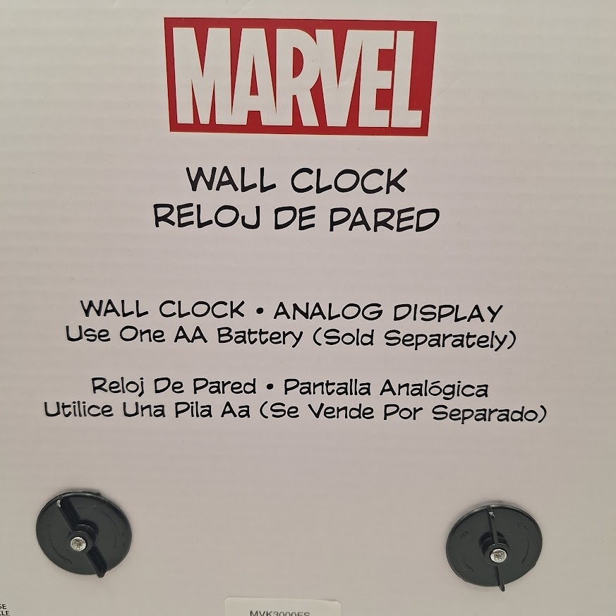 Marvel 10 Inch Wall Clock Chibi Cartoon Collage All Characters Fun Decor