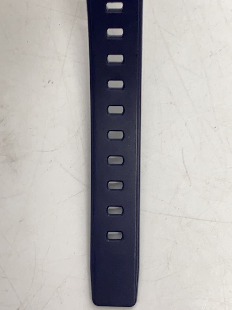 CASIO Wristwatch Analog Rubber Navy Navy SS MSG S500G