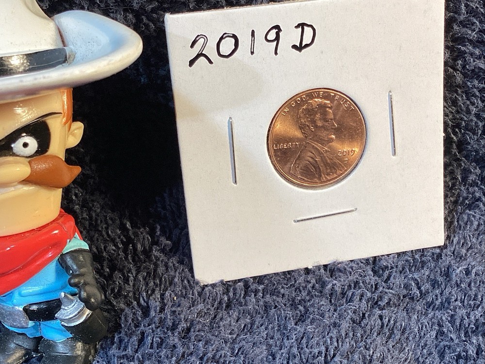 2019 D LINCOLN SHIELD 🛡️ PENNY UNCIRCULATED