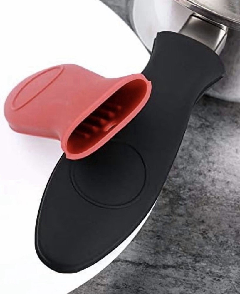 4 Pack Silicone Hot Handle Holder Kitchen Pot Handle Covers - A0159