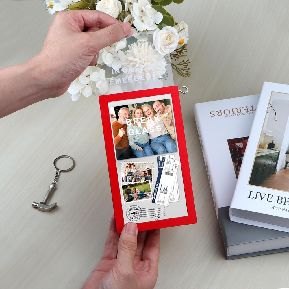 Funny Gift Emergency Box - Create Self Defined Idea w/Hammer, Break...