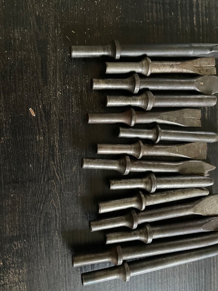 air hammer chisel different styles..