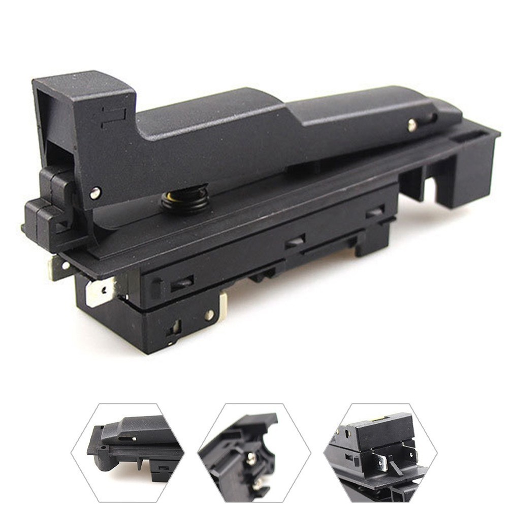 Angle Grinder Switch Button Black Grinding Accessories Replacement Parts