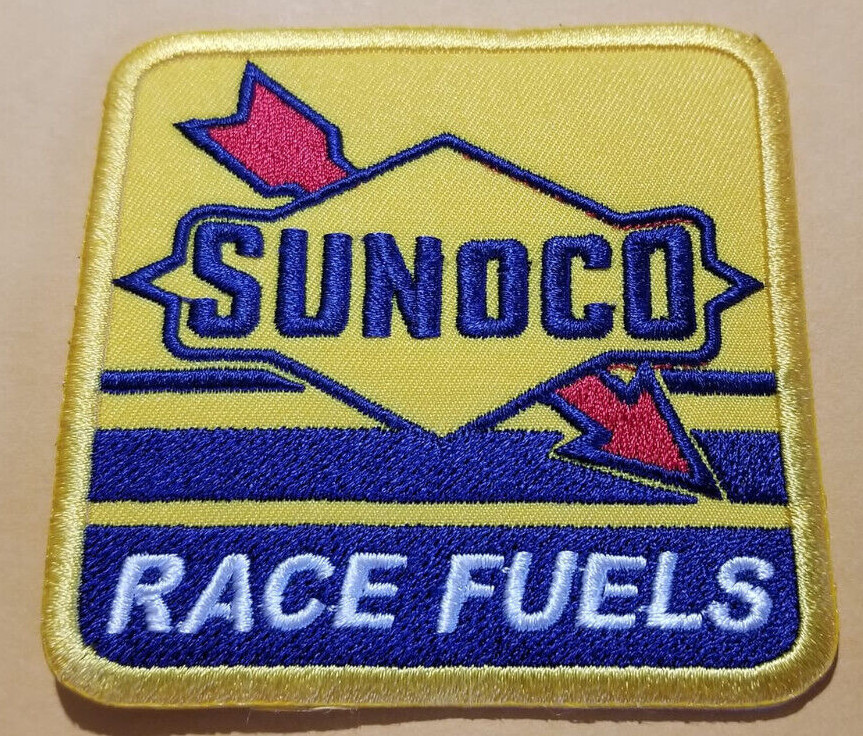Embroidered Sunoco Race Fuels Patch approx 3x3"
