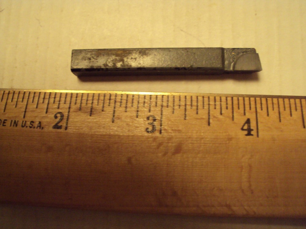 AL4 C2 brazed carbide lathe tool 1/4" square
