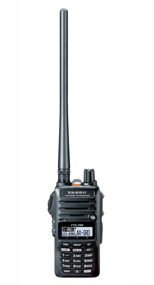 New Yaesu FTA-250L Comm-Only Aviation Transceiver
