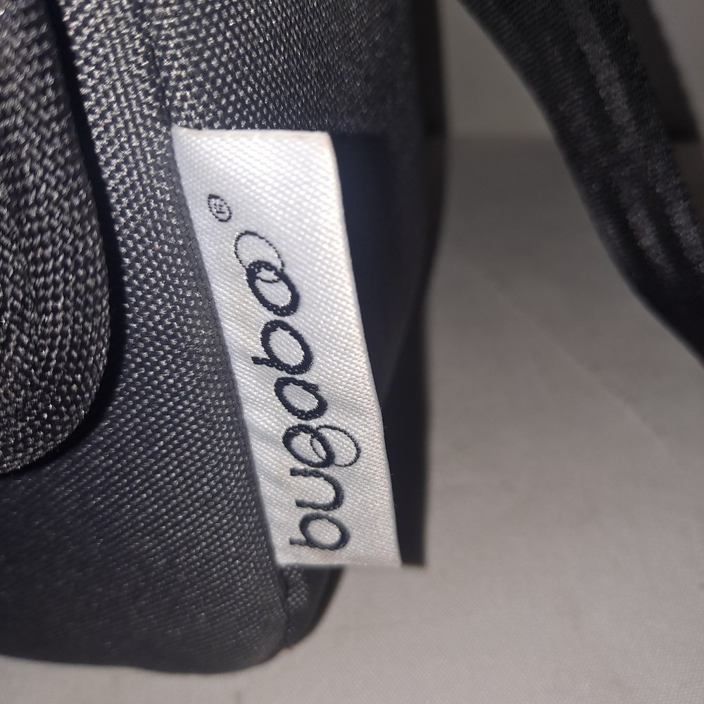 EUC Bugaboo Organizer Stroller Storage Bag Black Gray