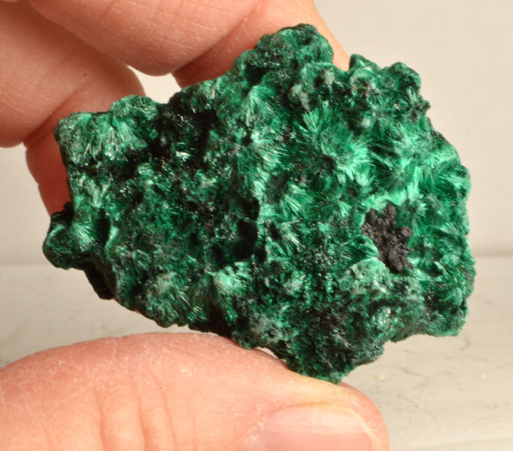 #7098 Malachite - Zaire [Nice "Hairy" Looking Piece]