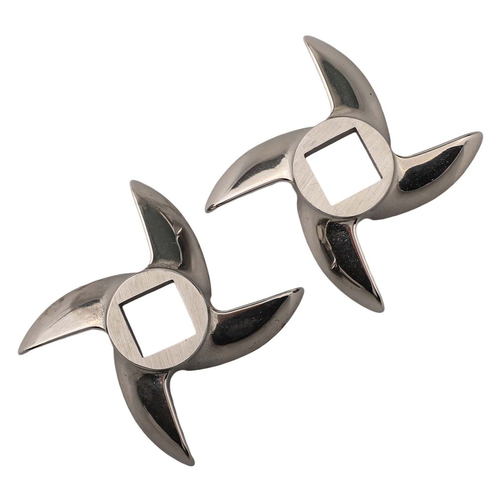 Replacement Blade for Size 12 Meat Grinders Stainless Steel Construction