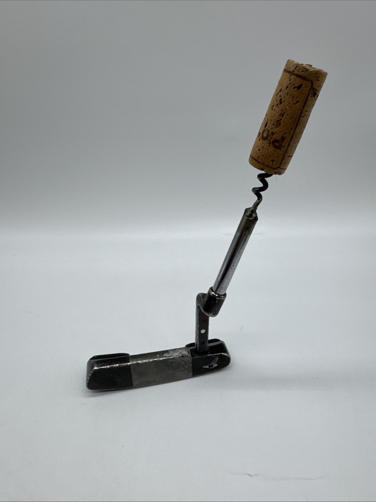 Golf Putter Corkscrew 8” Golf And Wine Enthusiast