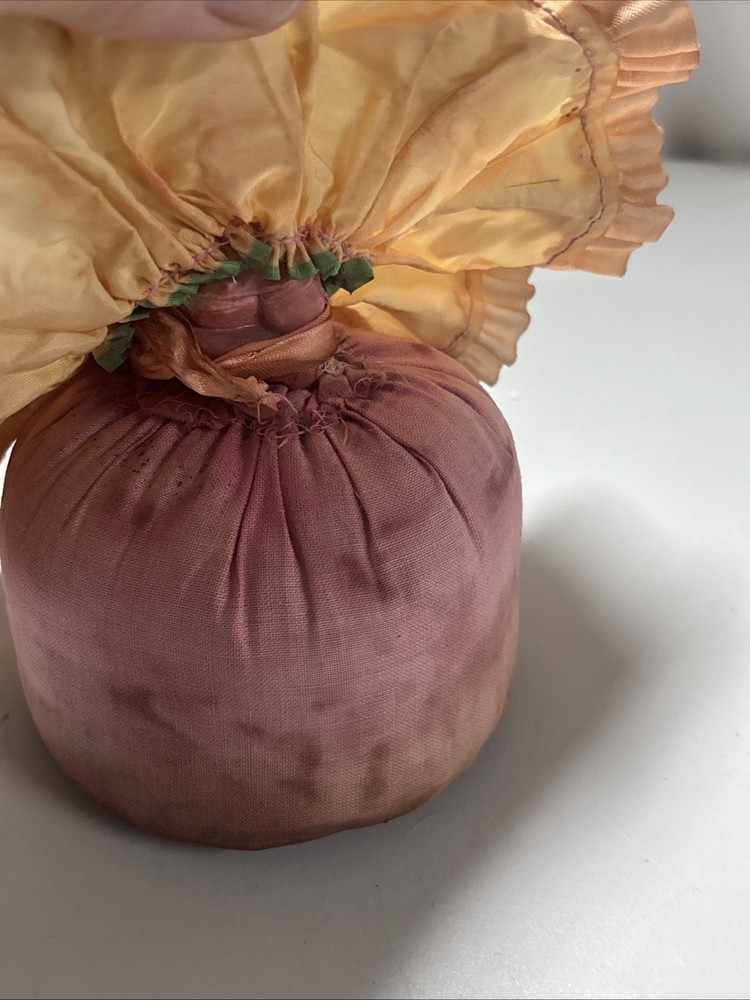 vintage half doll pin cushion