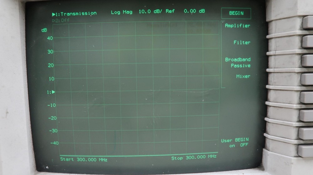 HP 8712ET RF NETWORK ANALYZER M0264