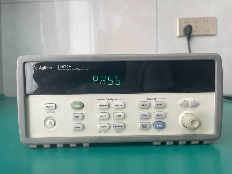 1PC HP KEYSIGHT Agilent 34970A Data Acquisition Switch Unit /Good function #$