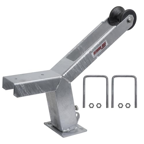3006.6895 Adjustable Trailer Winch Stand with Roller 4"