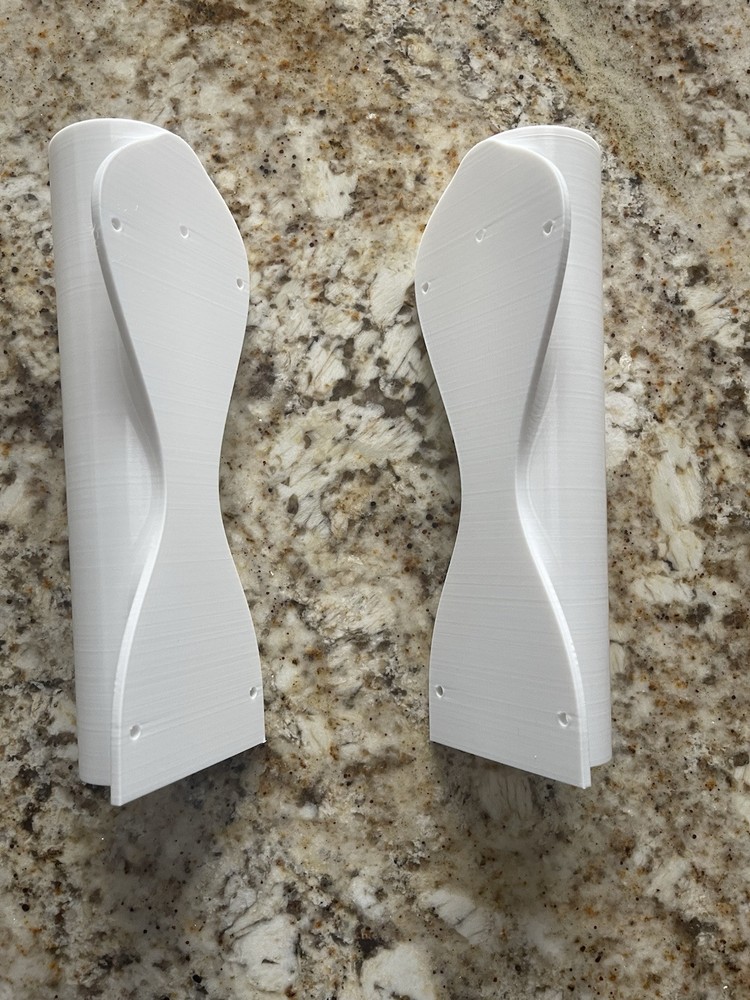 Bolt Or Screw Rod Holders X2 Plastic