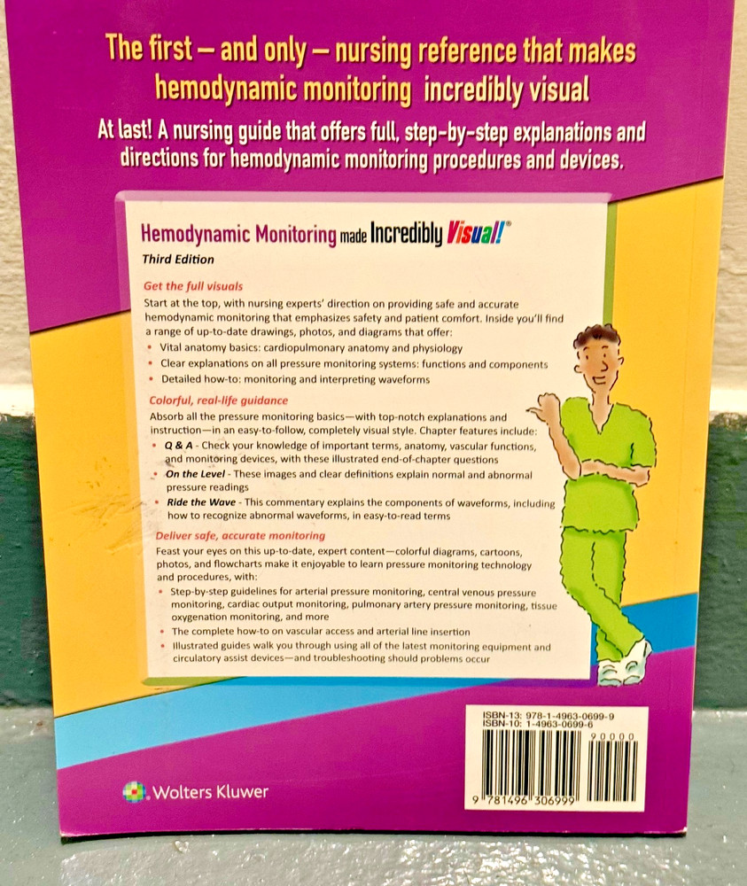 Hemodynamic Monitoring: Made Incredibly Visual!, Third Edition