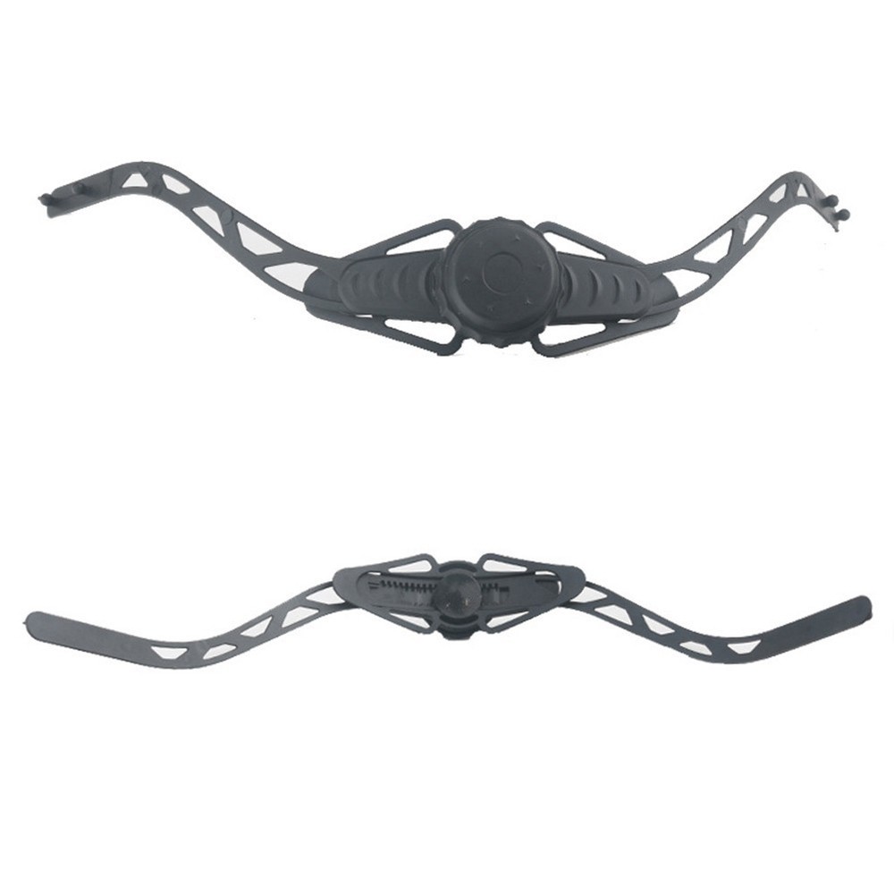 Strap Helmet Adjuster Black Head Locking Buckle Helmet Retention System