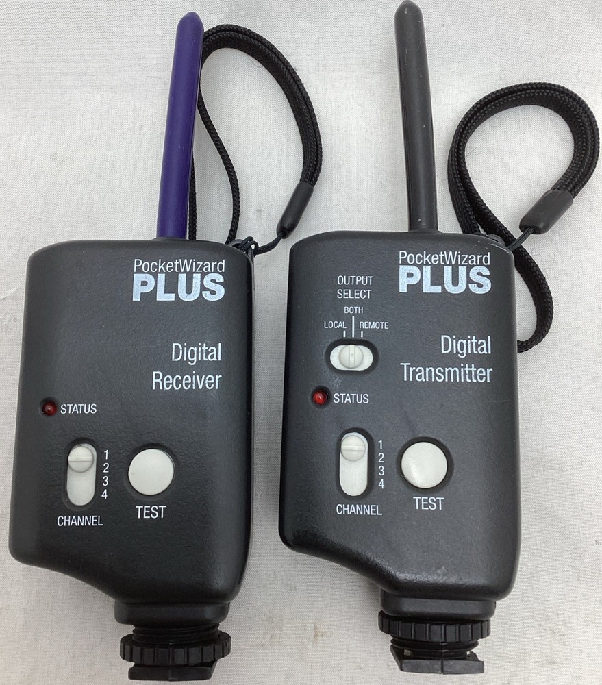 PocketWizard Plus Digital Transmitter And Receiver Set