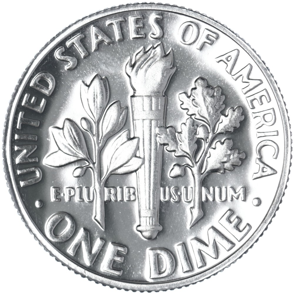 1978 S Roosevelt Dime Gem DCam Proof CN-Clad