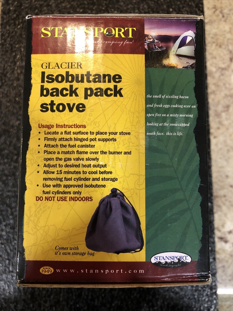 Stansport Iso-Butane Backpackers Stove