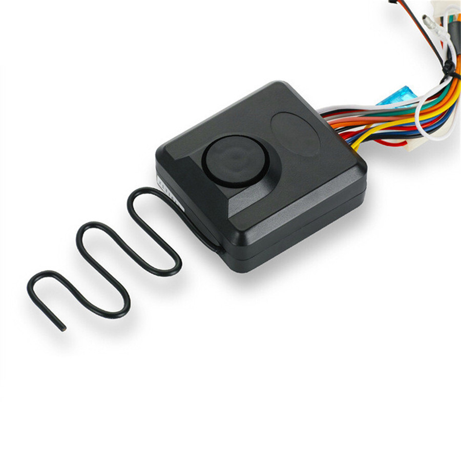 Motorcycle Engine Ignition Keyless Smart Start Button Anti-theft Alarm System